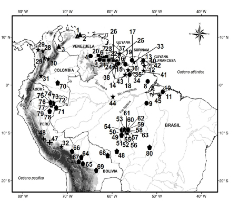 Marmosops ojastii_Map